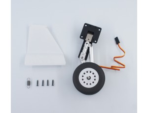 Xfly-Model J-65 Twin 70mm EDF Private Jet Electric Retract Main Landing Gear Set With Gear Door - Left